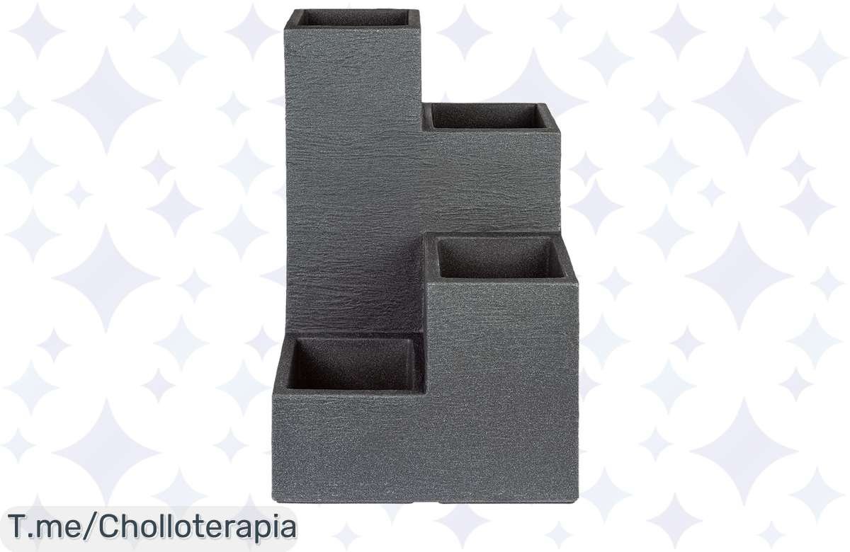 Transforma tu jardín con el macetero escalera, resistente y atractivo. Aprovecha este chollazo único, solo por tiempo limitado. ¡Compra ya y renueva tu hogar!