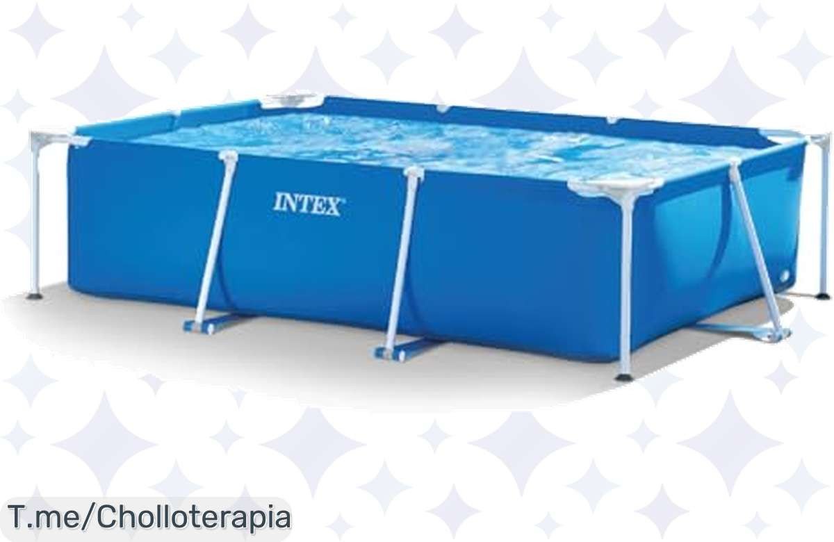 Transforma tu jardín en un oasis este verano con la piscina desmontable Intex, montaje exprés y diversión familiar ¡aprovecha este ofertón único antes de que se agote!