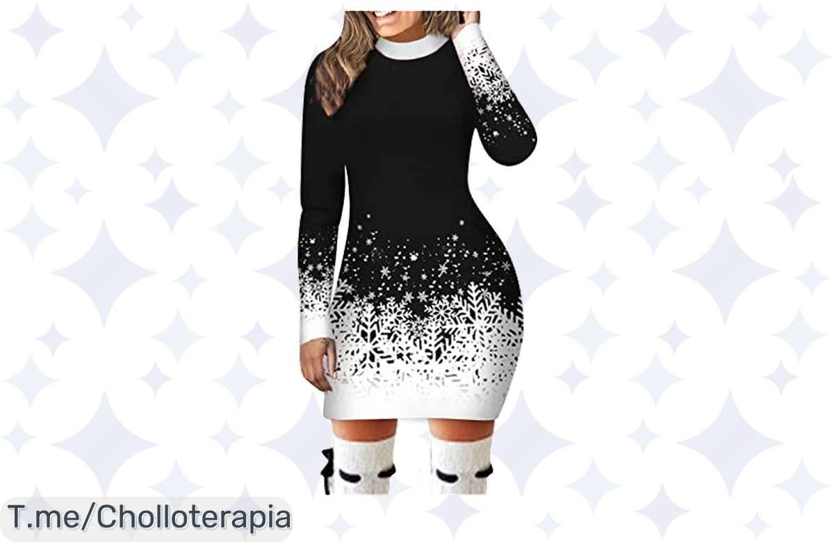 Transforma tu look con la Falda Hermosa y Navideña, aprovecha el super chollo y ahorra un dineral hoy mismo. ¡Compra ya antes de que se agote esta oferta única!