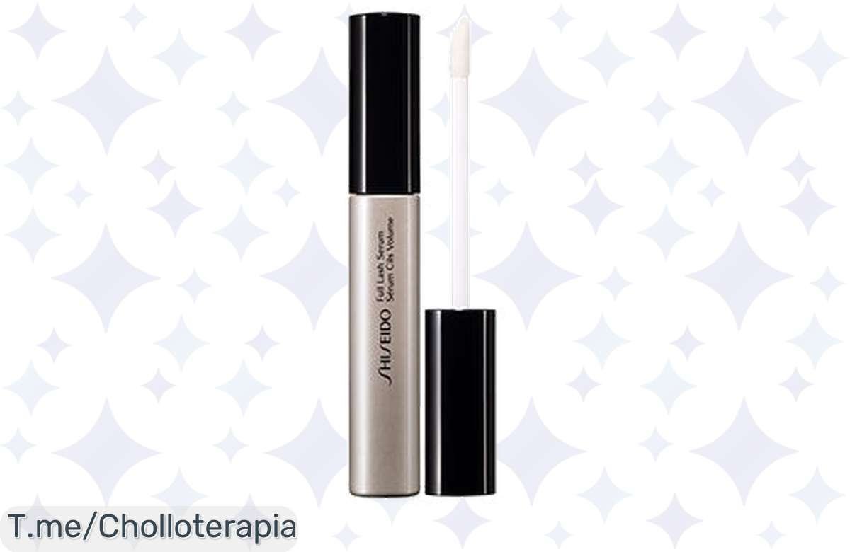 Transforma tu mirada con el sérum de pestañas Shiseido: super chollo para lograr pestañas largas y voluminosas. ¡No dejes pasar esta oferta única, compra ahora!