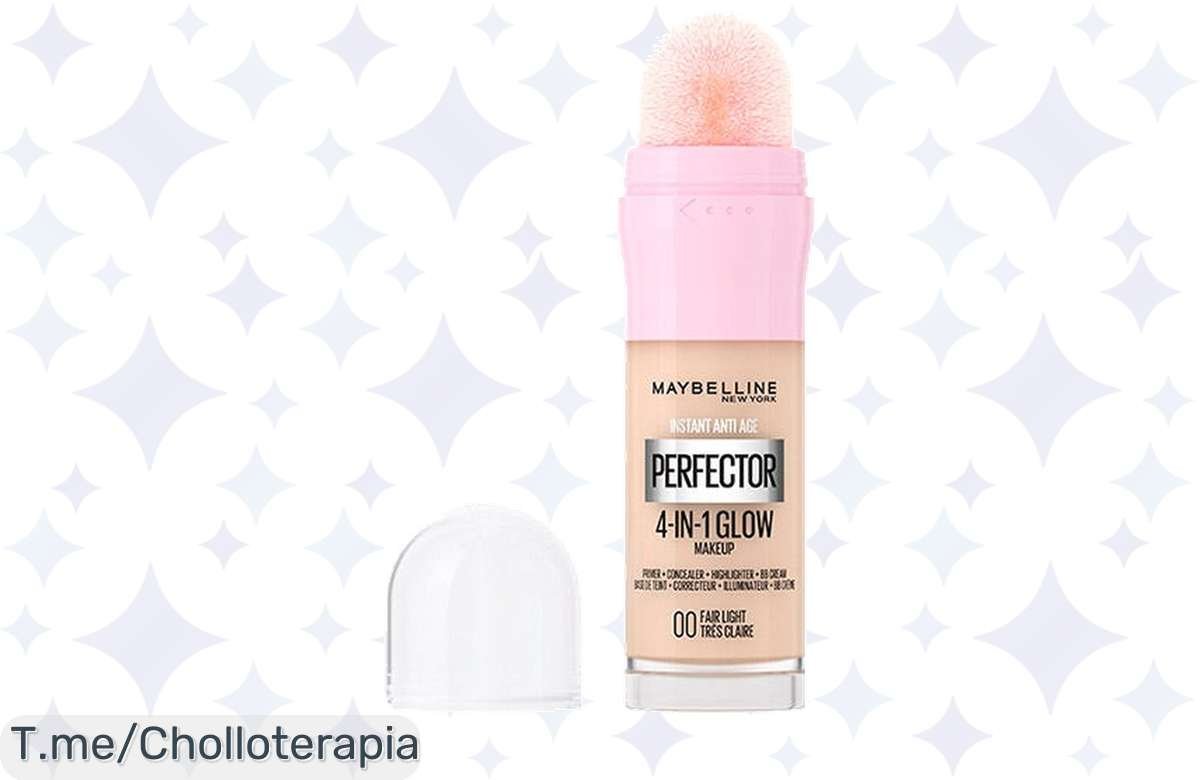 Transforma tu piel con el Glow 4En1 de Maybelline: un chollo que ilumina y unifica tu tono. ¡Aprovecha esta oferta única y despierta tu belleza ahora mismo!