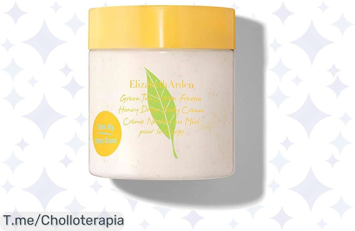 Transforma tu piel con la Crema de Cuerpo Hidratante Elizabeth Arden, chollo de frescura y suavidad ahora o nunca, no dejes pasar este ofertón limitado, ¡compra ya!