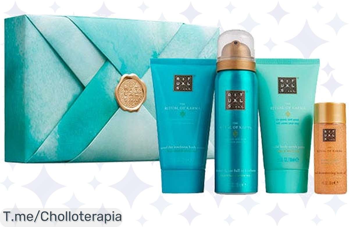Transforma tu rutina con el cofre de regalo Rituals The Ritual Of Karma Small Gift Set, un chollo de felicidad que no podrás dejar pasar. ¡Compra ya y siente el paraíso!