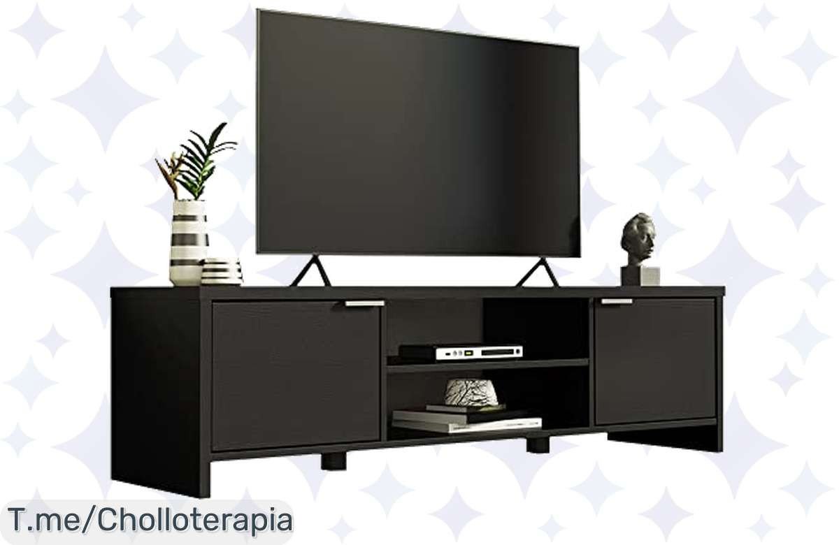 Transforma tu sala con el Madesa Mueble TV: montaje fácil, 90 días de garantía y un precio loco que no podrás ignorar. ¡Aprovecha este ofertón antes de que se agote!