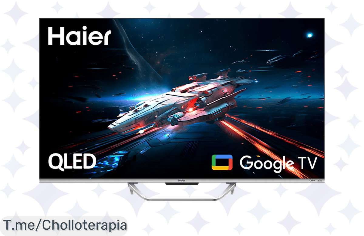 Transforma tu sala con la TV QLED 55 Haier Q8 a un precio de locura