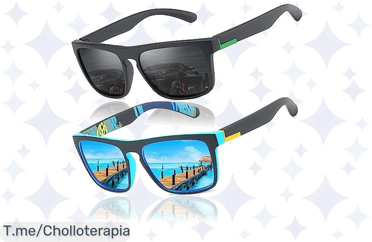 Transforma tu verano con las gafas de sol polarizadas LEDING&BEST, 100% protección UV400, aprovecha el super chollo y consigue el precio loco antes de que se acabe esta oferta única.