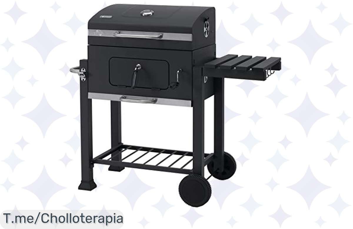 Transforma tus asados con la Tepro Toronto Click, una barbacoa de carbón única en su clase, ¡aprovecha este ofertón y disfruta de momentos inolvidables! ¡Compra ahora, stock limitado!