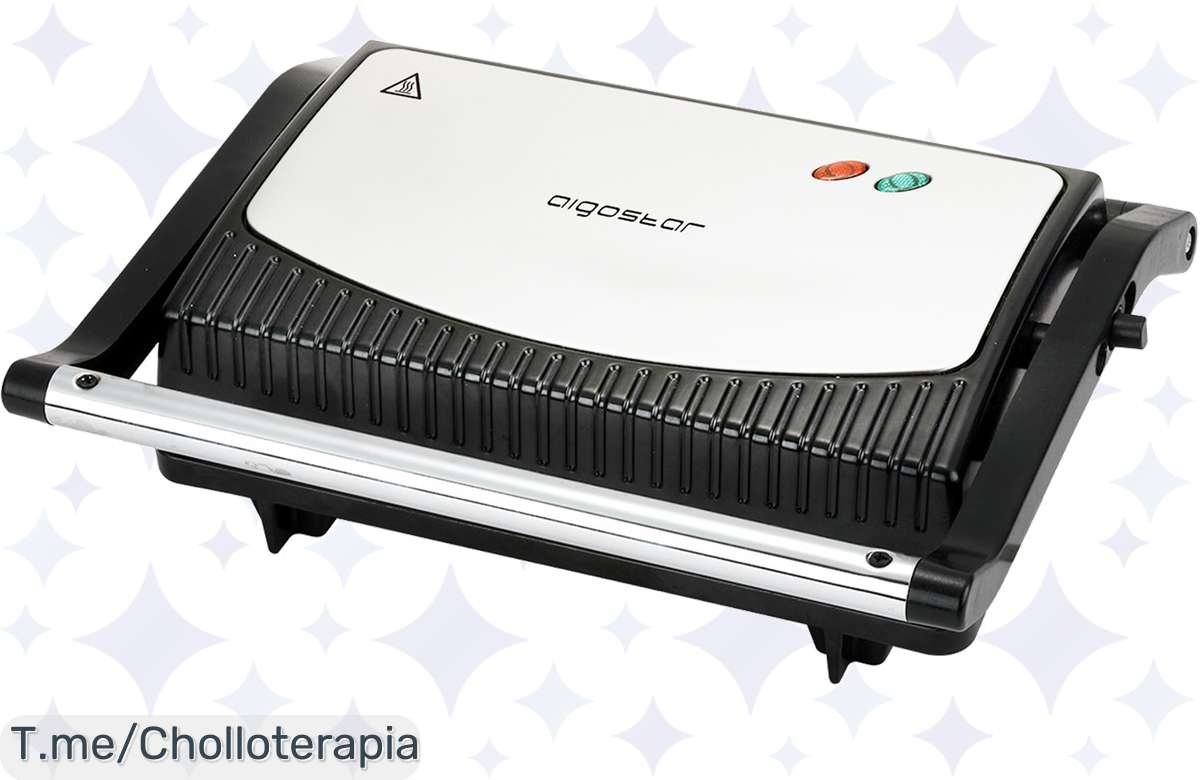 Transforma tus comidas con la sandwichera AIGOSTAR: súper chollo de 800W con placas antiadherentes y apertura 180º. ¡Hazte con ella antes de que se agoten!