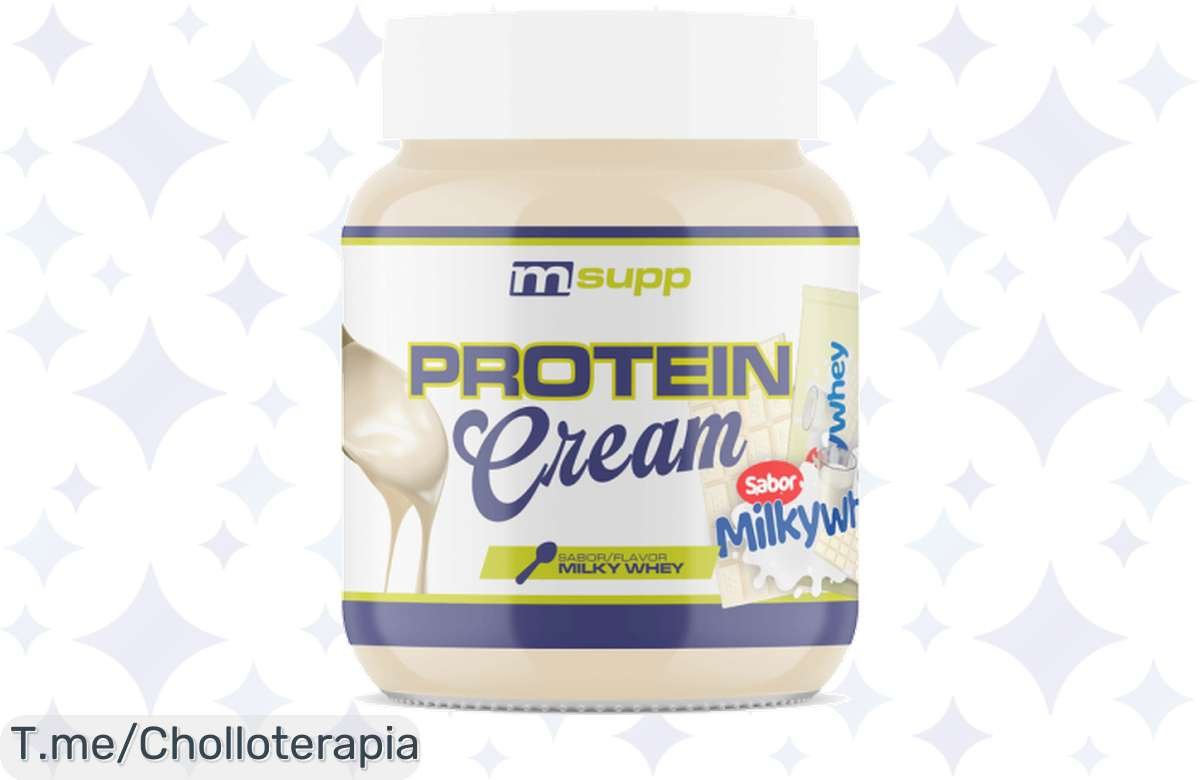 Transforma tus desayunos con Protein Cream de MM Supplements, sabor irresistible y textura cremosa. ¡No dejes pasar este super chollo, compra ya antes de que se agote!