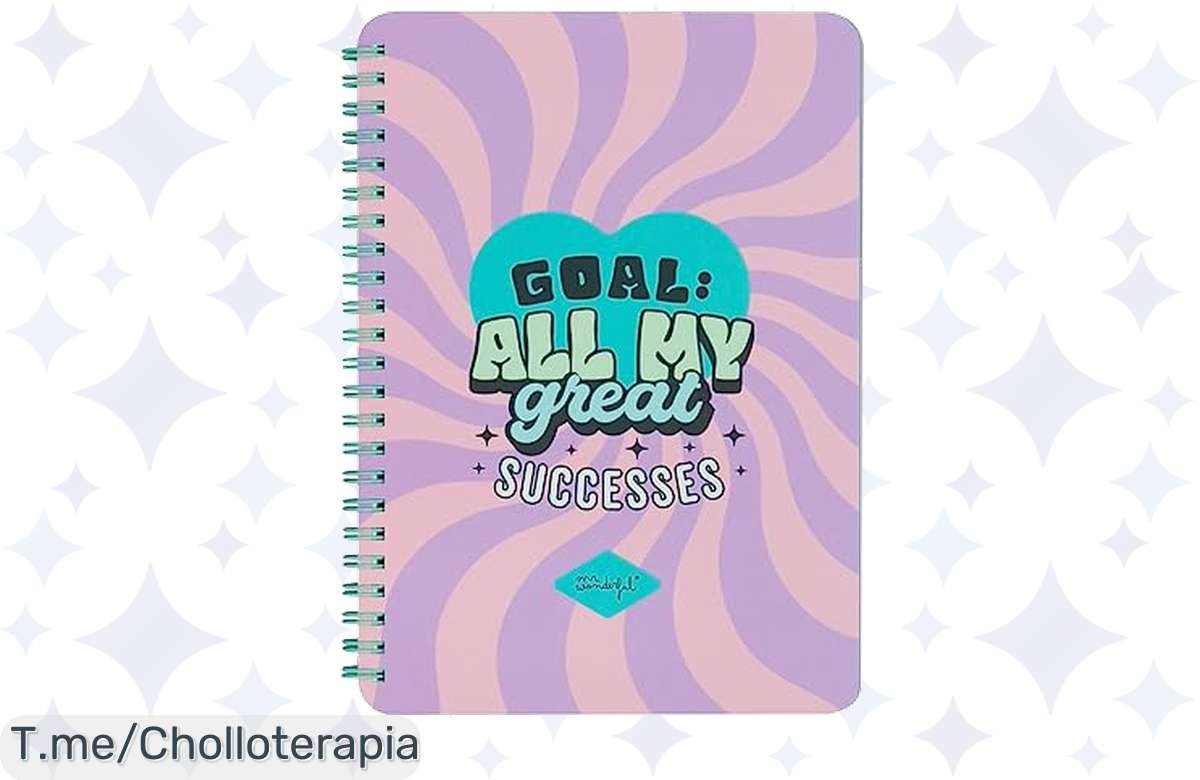Transforma tus ideas en grandeza con nuestro cuaderno A5: práctico y personalizable. Aprovecha este ofertón exclusivo, ¡stock limitado, actúa ya y no te quedes sin el tuyo!