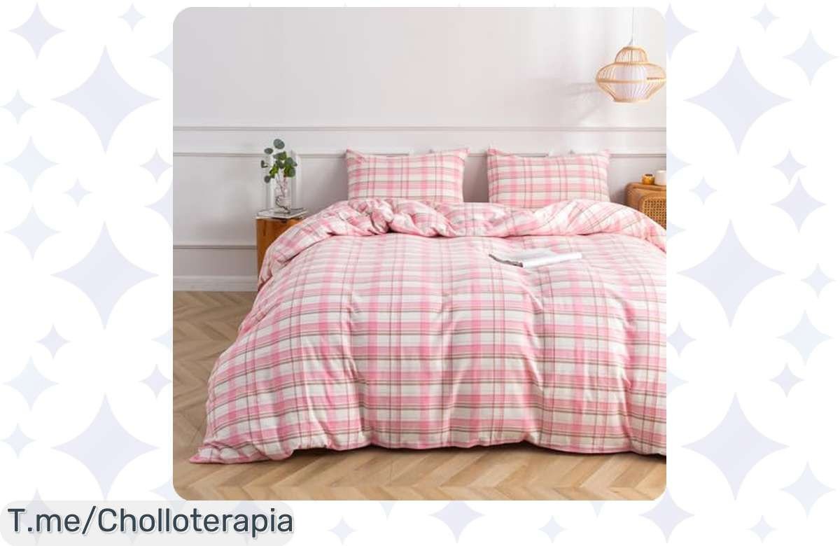 Transforma tus noches con la funda nórdica más suave del mercado, un super chollo de algodón de calidad que te brinda descanso de lujo. ¡Oferta limitada, compra ahora!