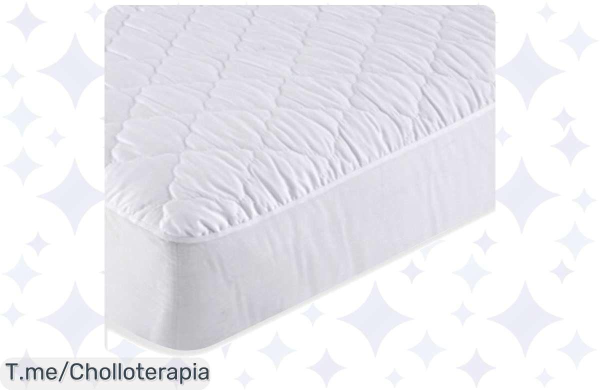 Transforma tus noches con nuestro Protector de Colchón Acolchado: máxima comodidad y transpirabilidad en un super chollo. ¡Compra ahora antes de que se agote esta oferta única!