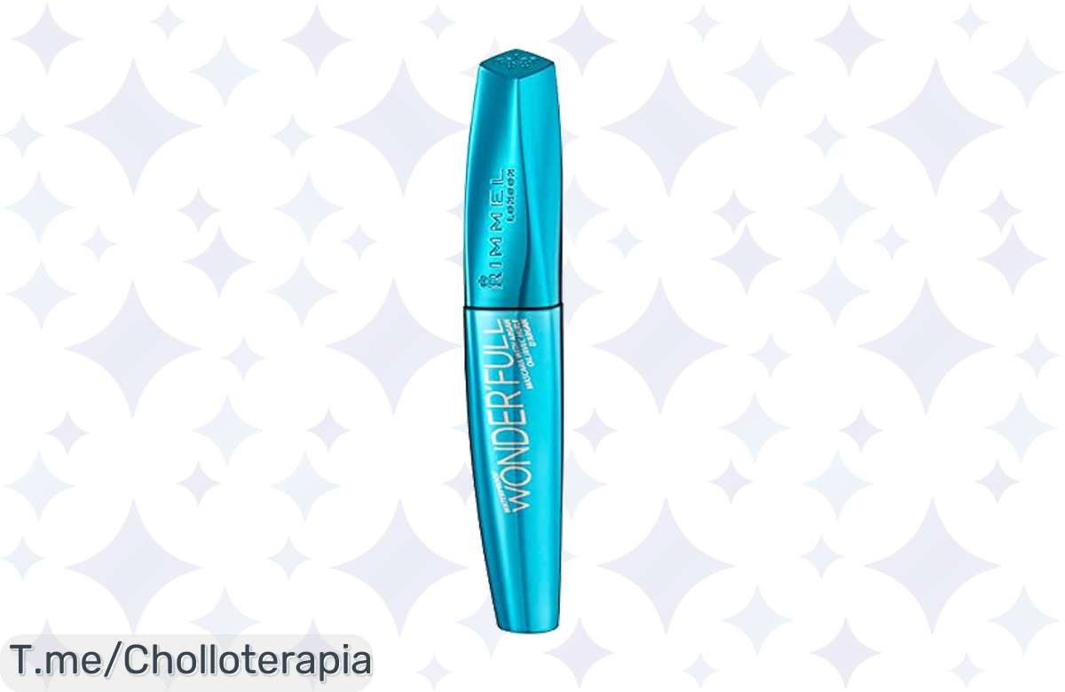 Transforma tus pestañas y deslumbra con el Rimmel London Wonderfull: aceite de argán que nutre y define, ¡aprovecha este super chollo y compra ahora antes que se agote!