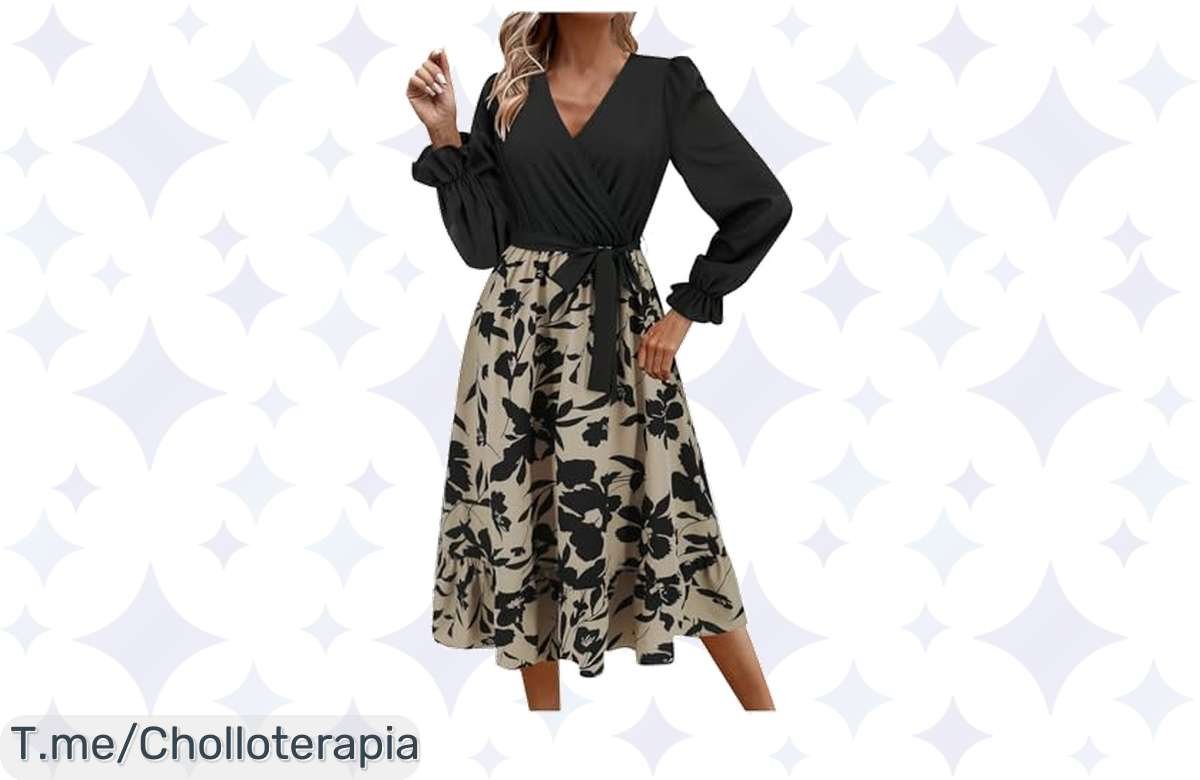 Tu vestido bohemio de otoño a mitad de precio con este cupón, ¡no te lo pierdas!