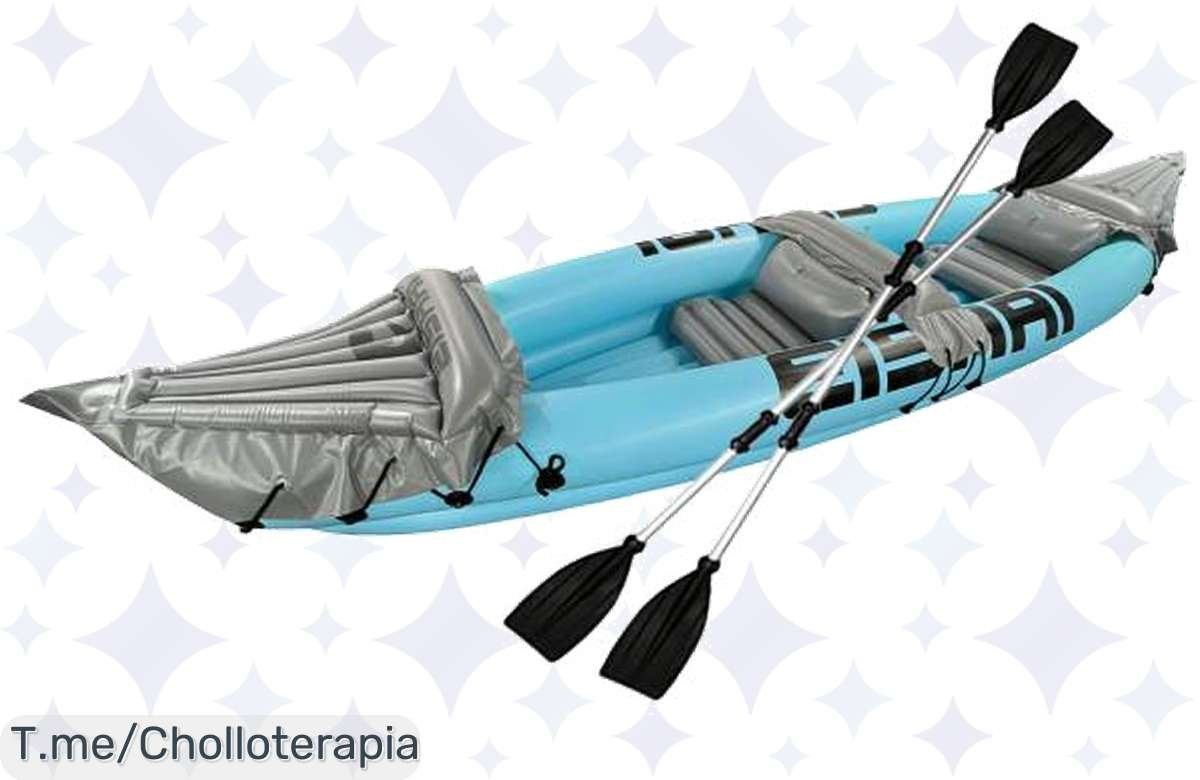 Vive la aventura del verano: llévate ya el EISHAI Flow Kayak inflable para 2 y sorprende a tu pareja con una escapada única que no olvidaréis nunca.¡Últimas unidades!