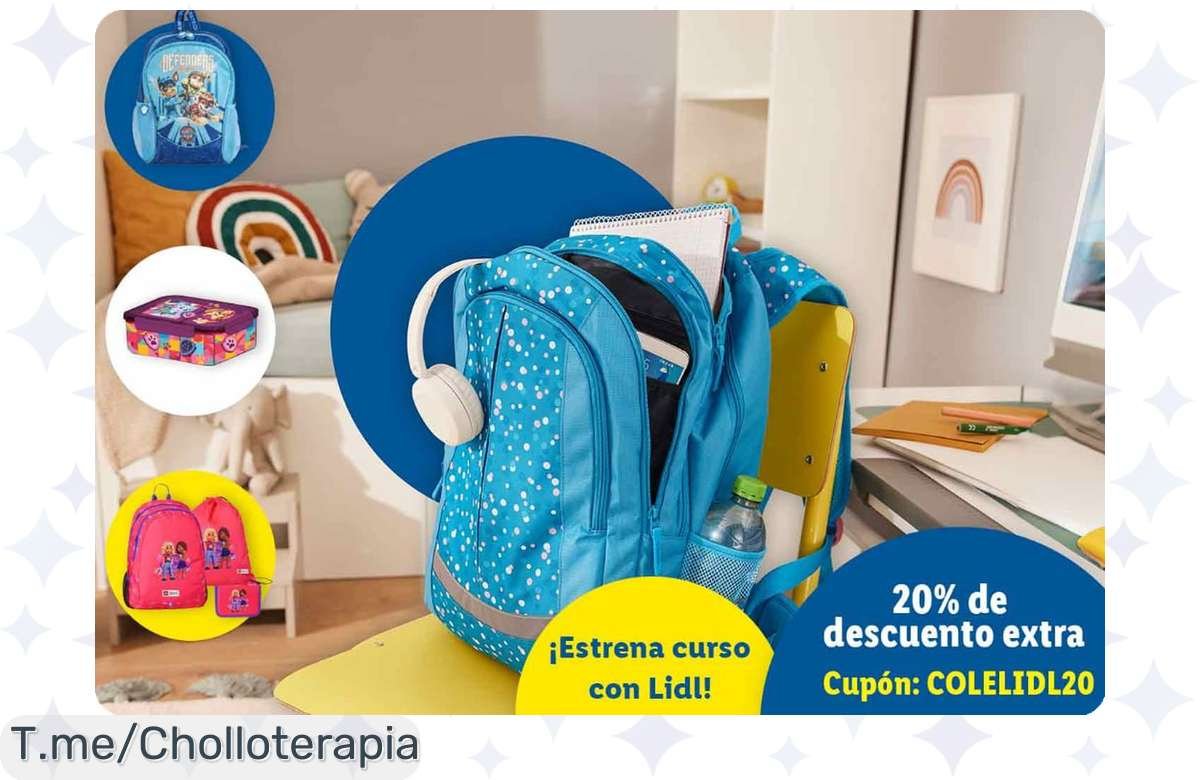 Vuelta al cole sin arruinarte: 20% de descuento exclusivo online