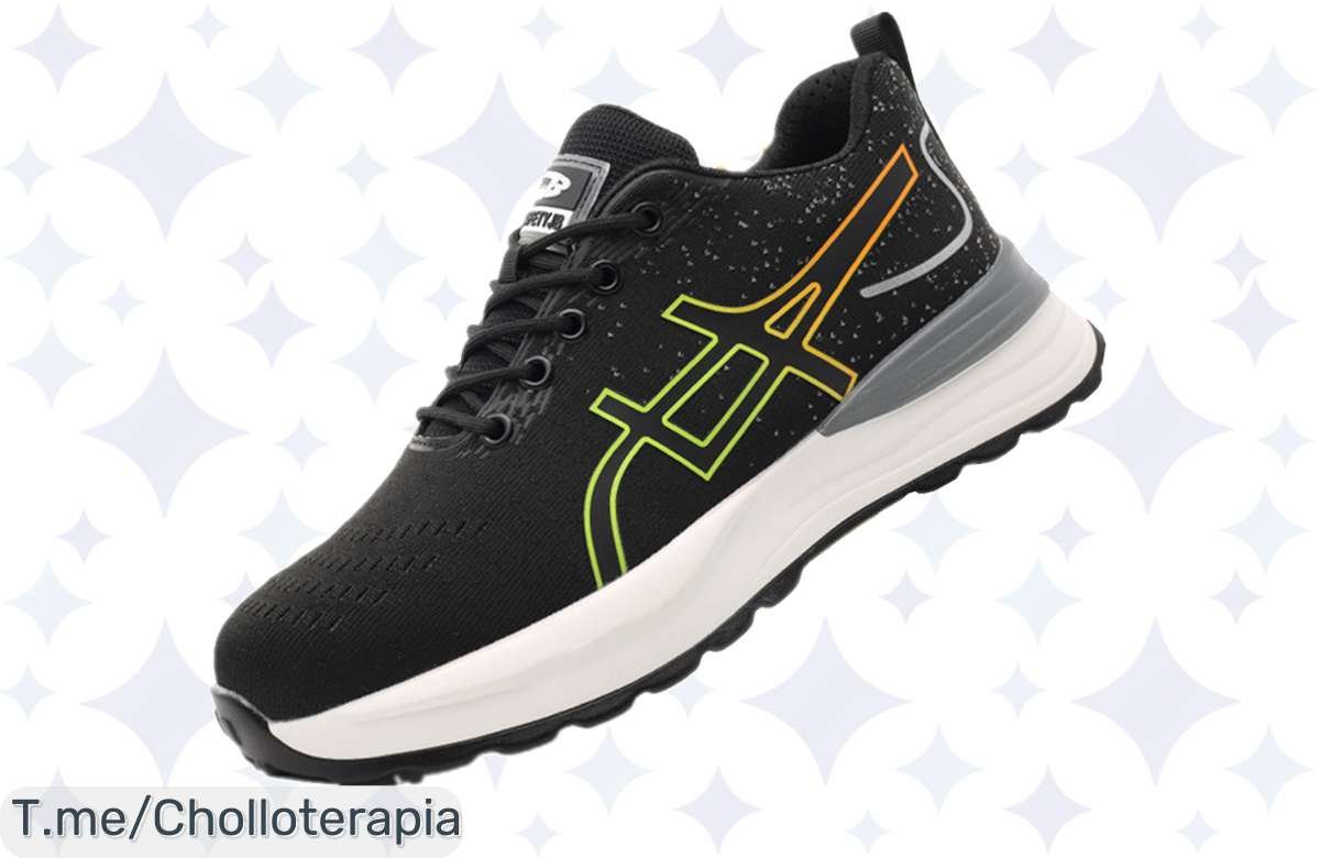 Zapatos de seguridad ligerísimos: ¡Descuento brutal! Asegura tus pies ya