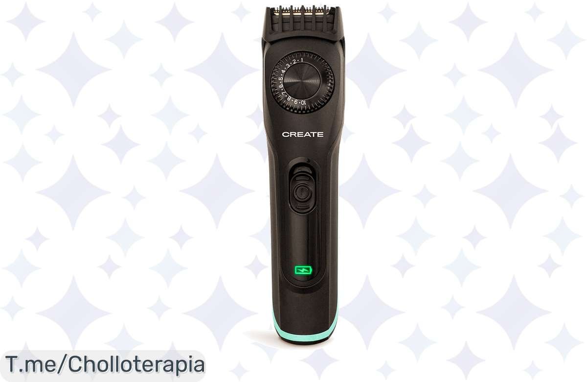 ¡Afeitadora inalámbrica a precio de risa y dura 90 min!