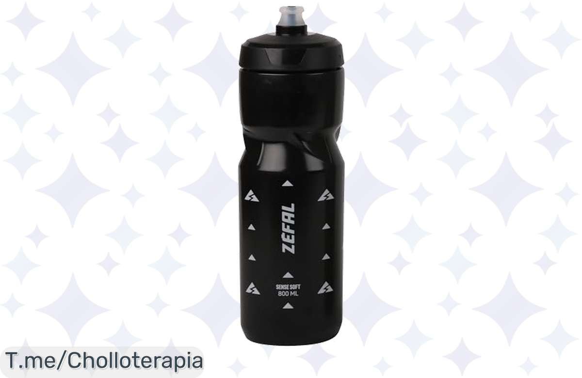 ¡Ahorra a lo grande en la botella ZEFAL Sense Soft 800ml, la elección top para ciclistas!