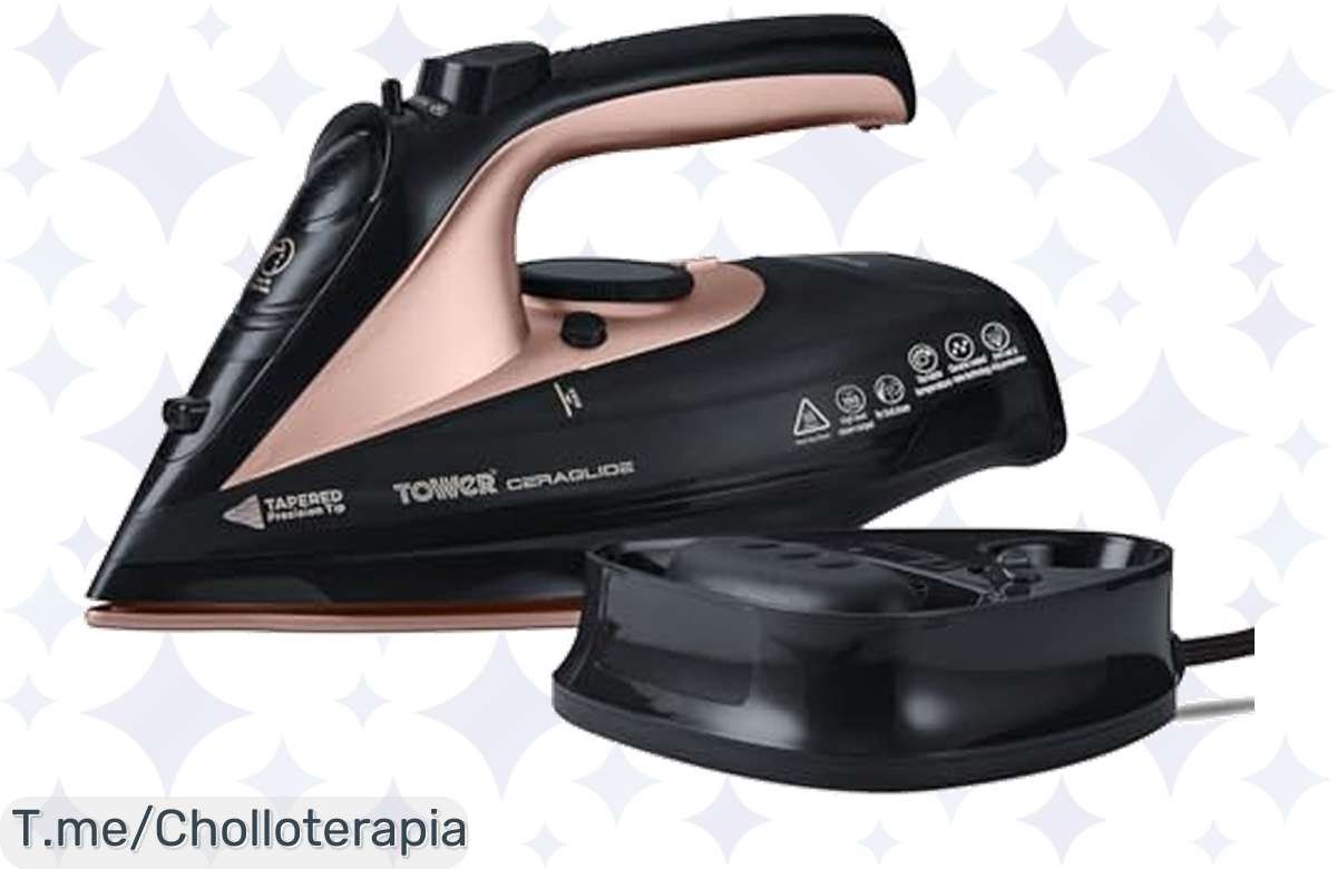 ¡Aprovecha! Plancha inalámbrica de 2400W a precio de locura, ¡solo por tiempo limitado!