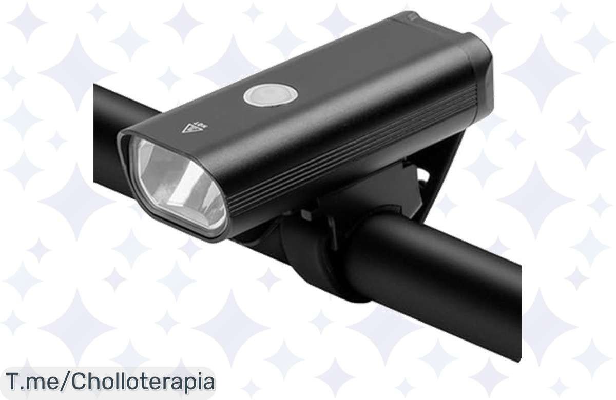¡Aprovecha el ofertón y no pedalees a oscuras con la luz delantera ENGWE 5W!