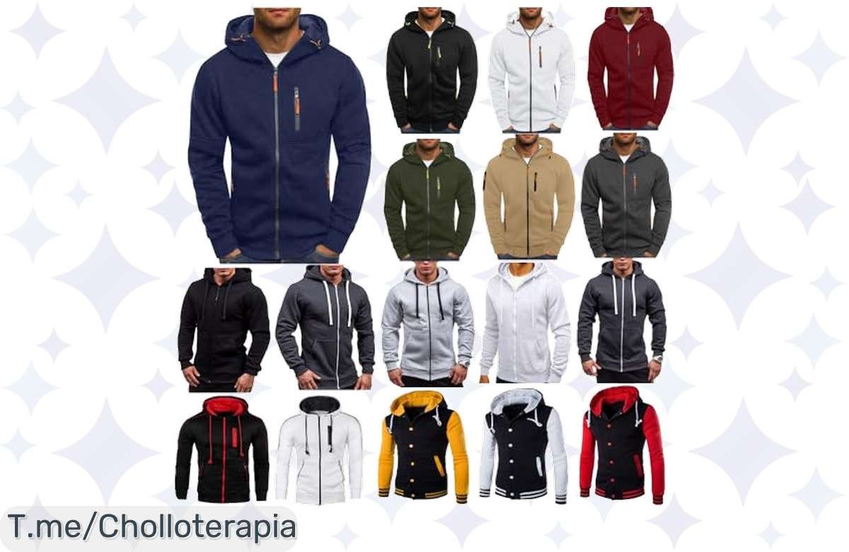¡Atrapa la chaqueta con capucha ideal ya y ahorra a lo grande!