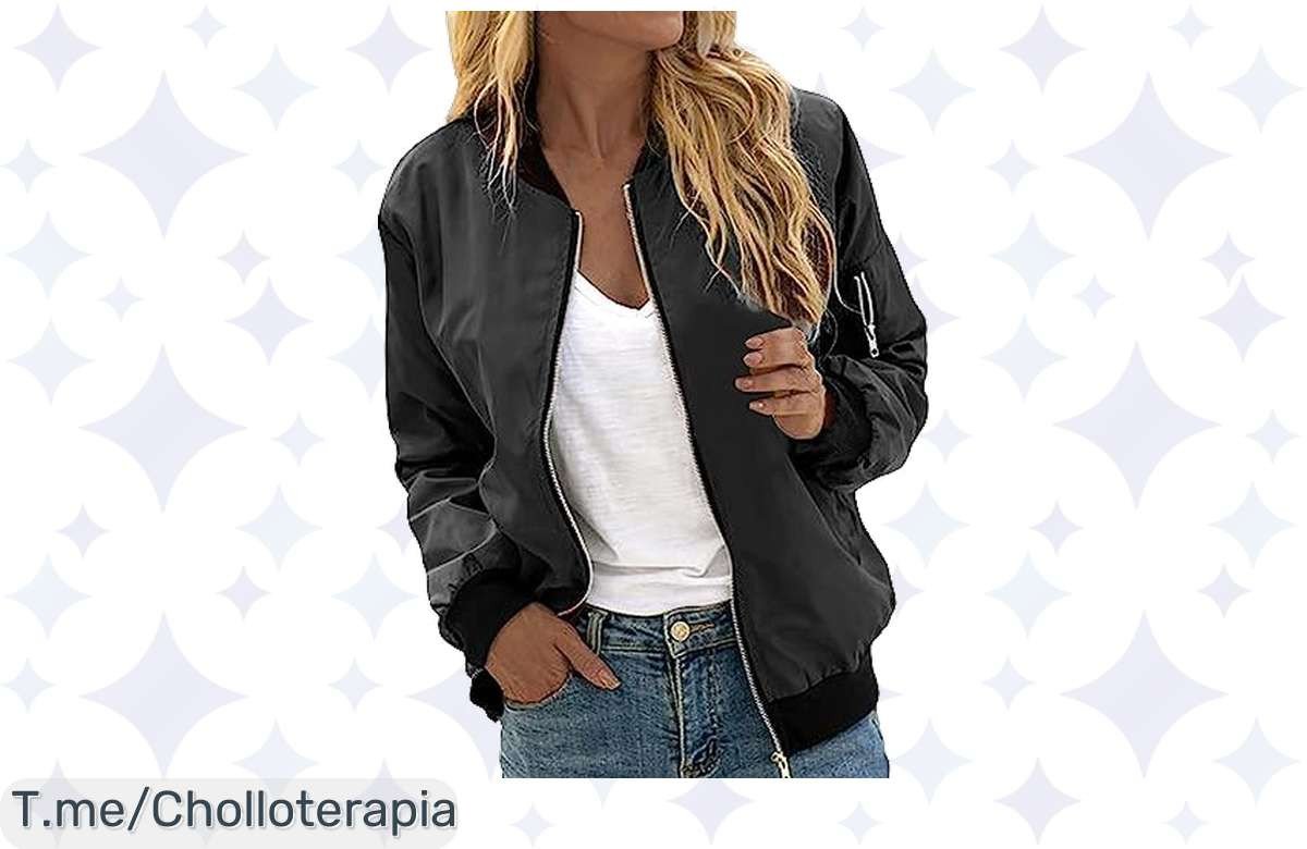 ¡Bombazo! Chaqueta bomber con 50% de descuento, ¡aprovecha ya!