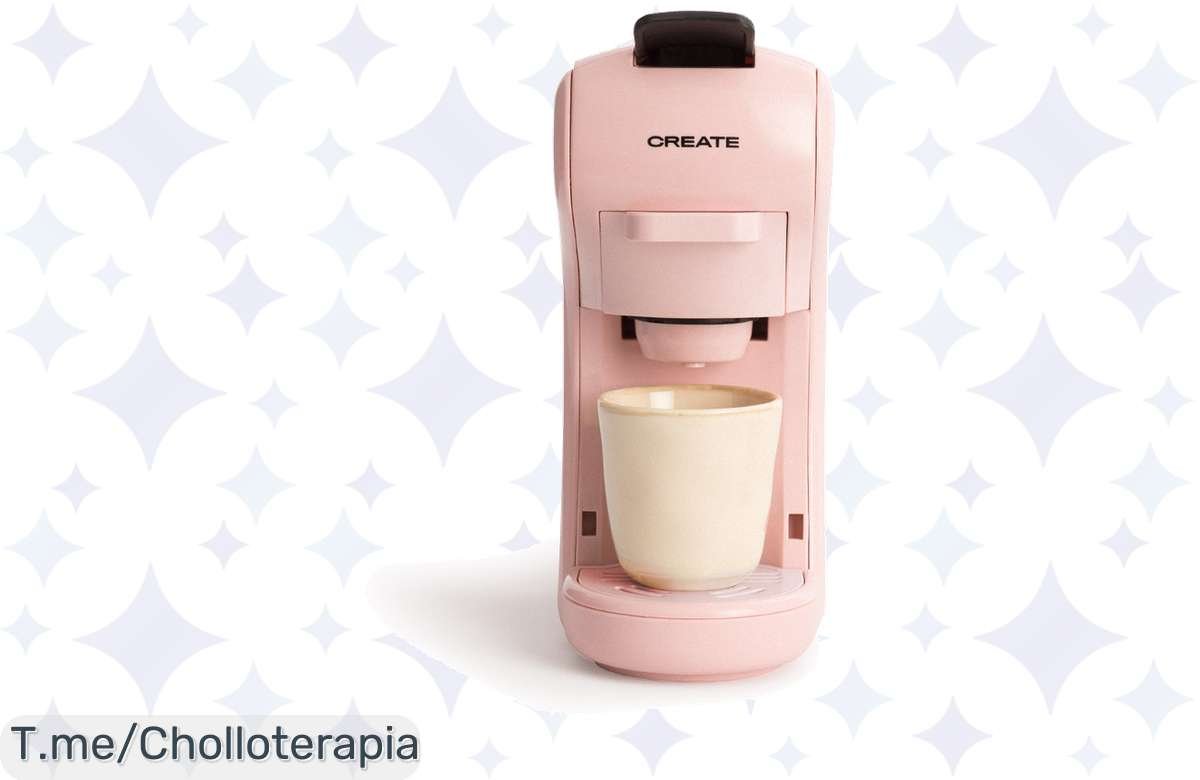 ¡Café de barista en casa! Cafetera multicápsula compatible con Dolce Gusto y Nespresso a precio de locura!