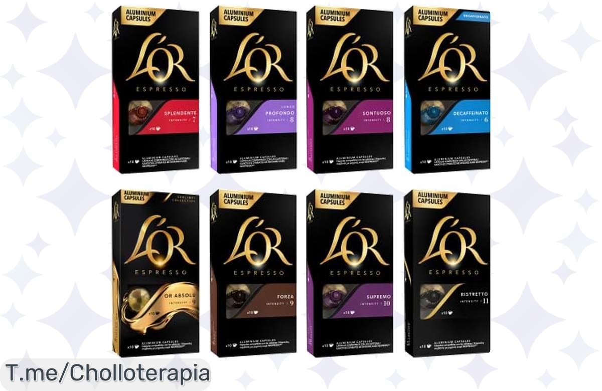 ¡Café gourmet en cápsulas Nespresso: 80 unidades a un precio que no vas a creer!