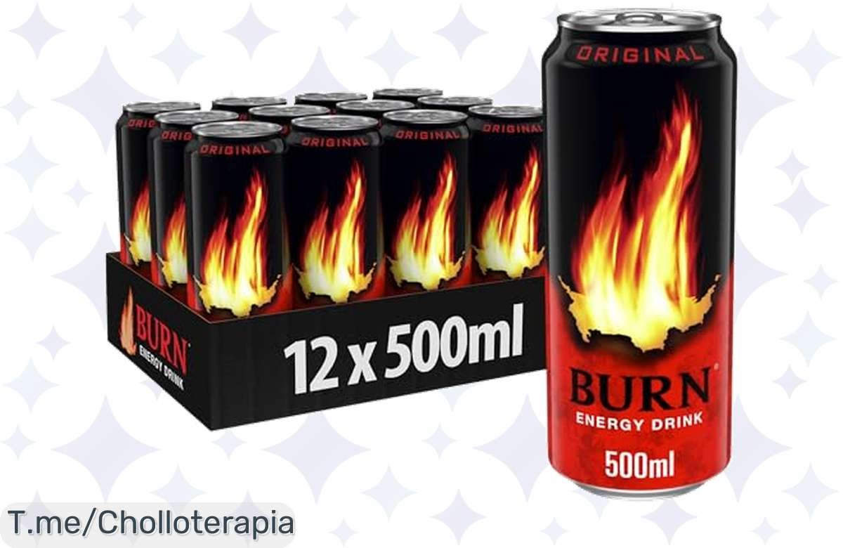 ¡Dale caña a tu día con Burn Energy Original!