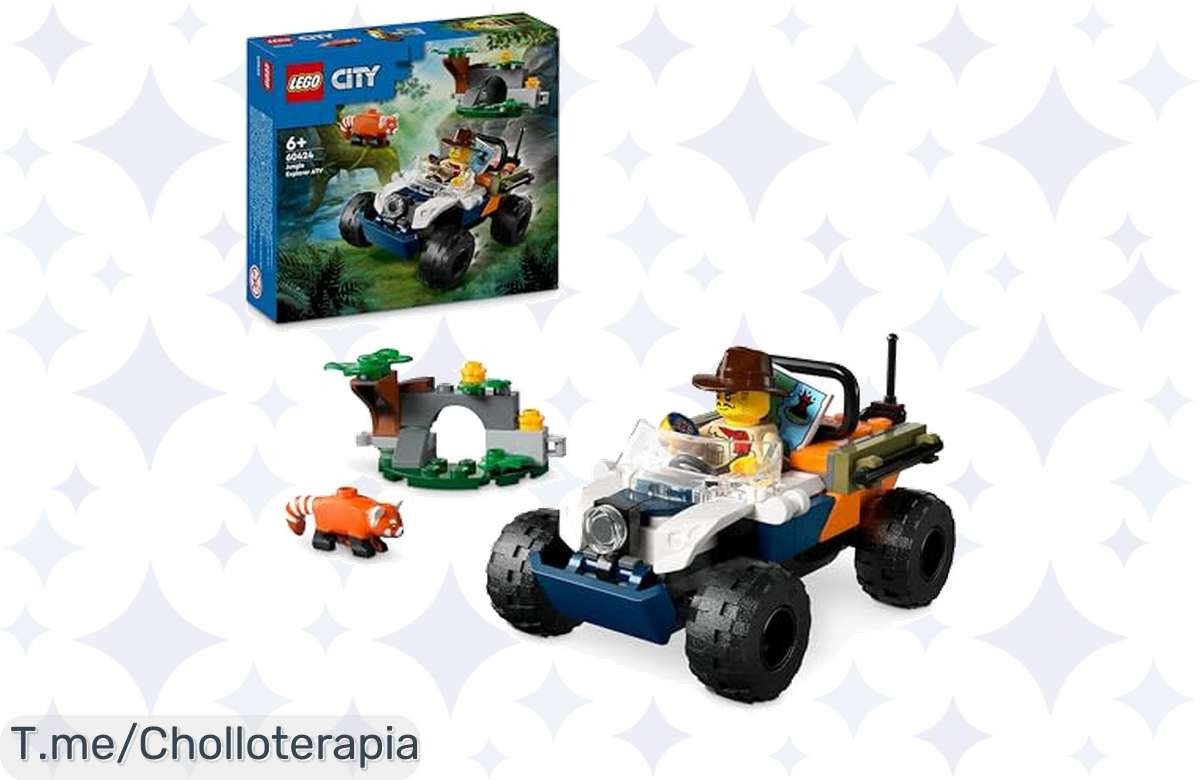¡Descubre la jungla LEGO City: el regalo perfecto para tus peques aventureros!