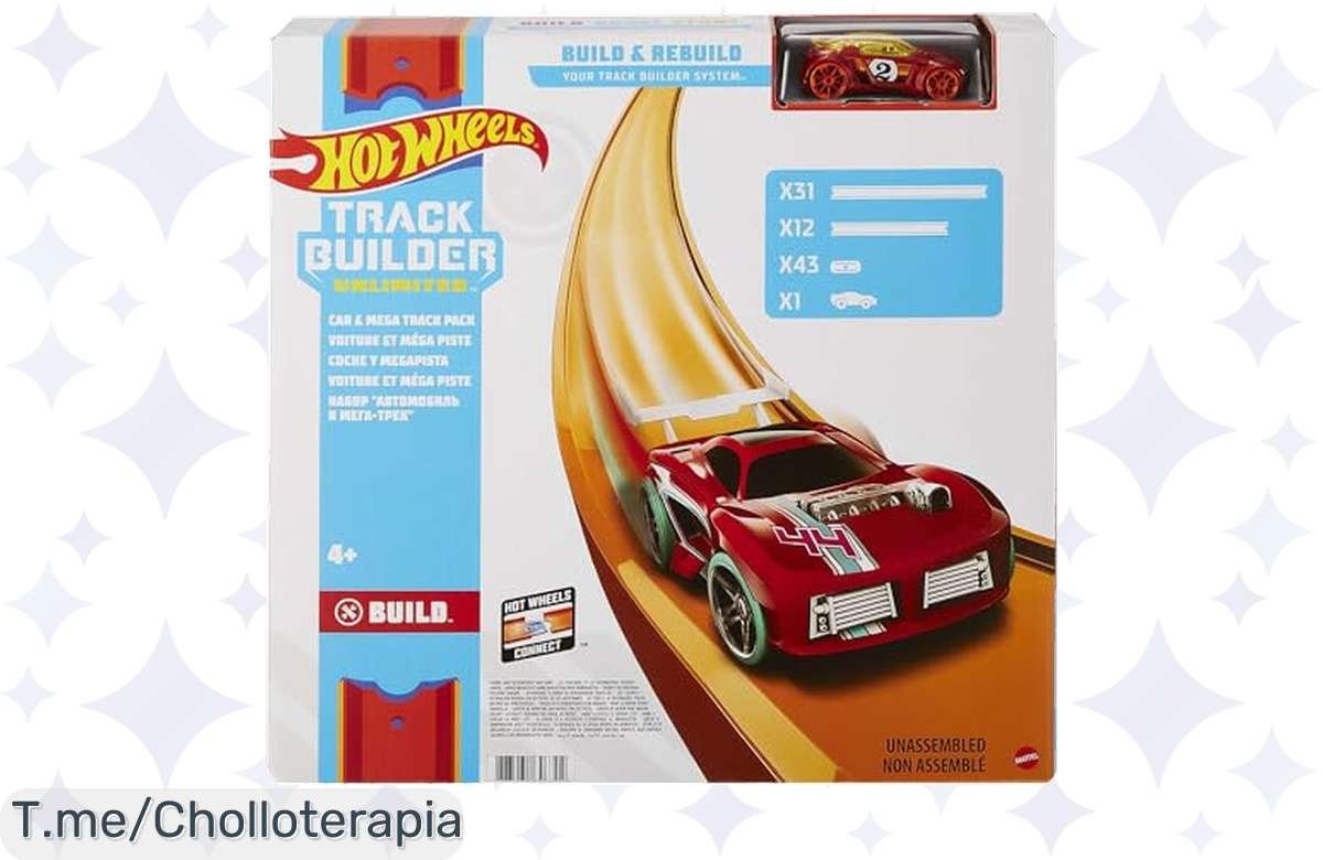¡Descuentazo brutal en Hot Wheels: pistas de 12 metros que te dejarán flipando!