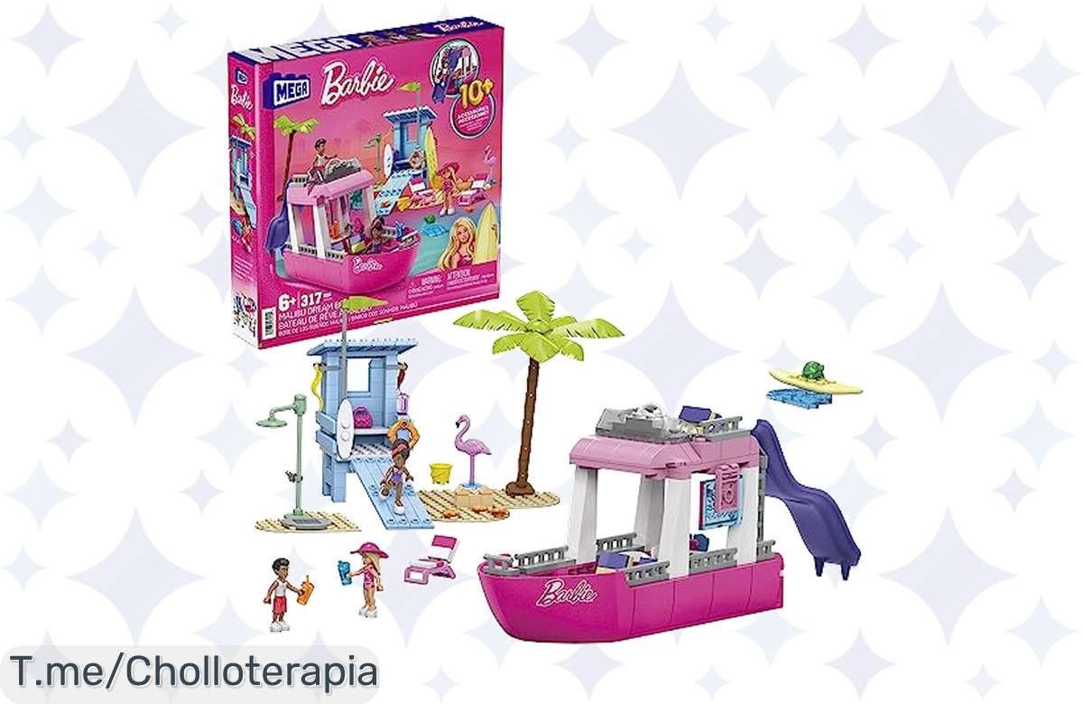 ¡Haz feliz a tu peque con el barco Dream Boat: creatividad y diversión asegurada!