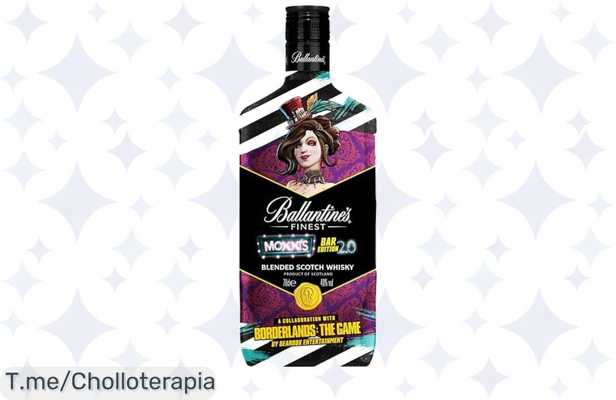 ¡Hazte con el whisky más buscado: Ballantine’s Borderlands Moxxi’s Bar Edition 2.0!