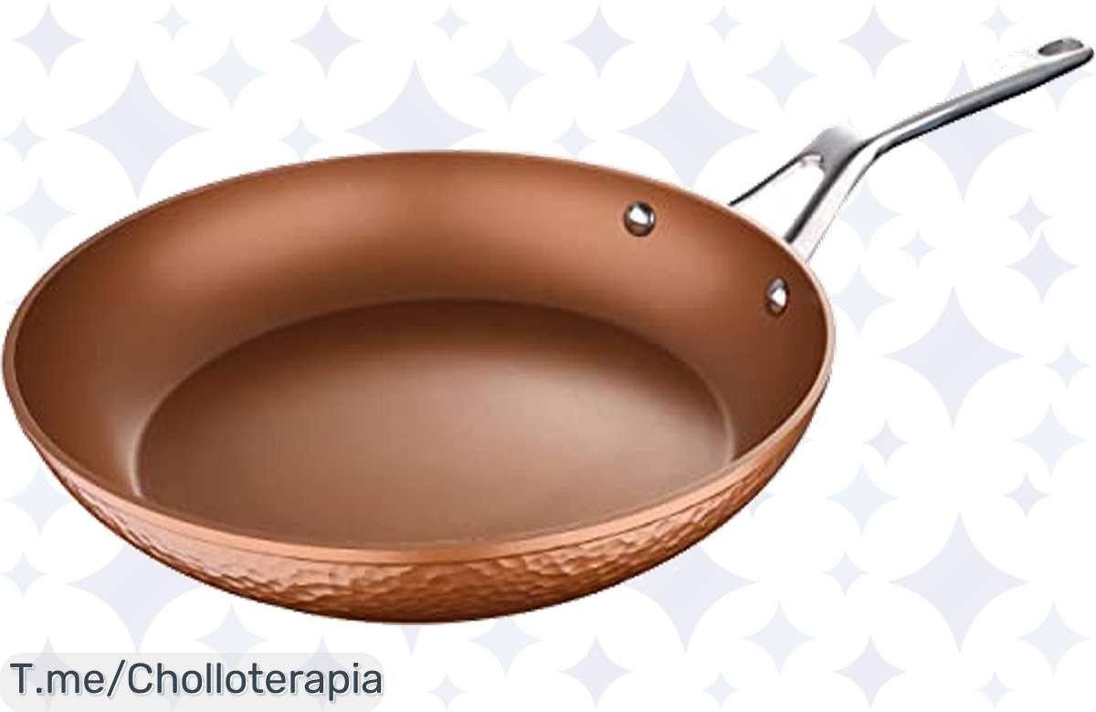¡Hazte con la sartén de cobre San Ignacio y cocina como un chef!
