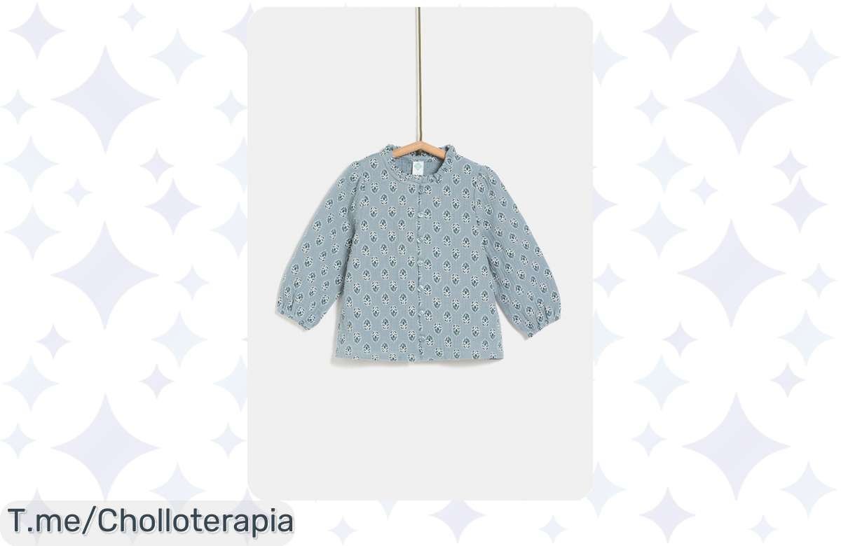 ¡La blusa de algodón que tu bebé necesita a precio de locura!