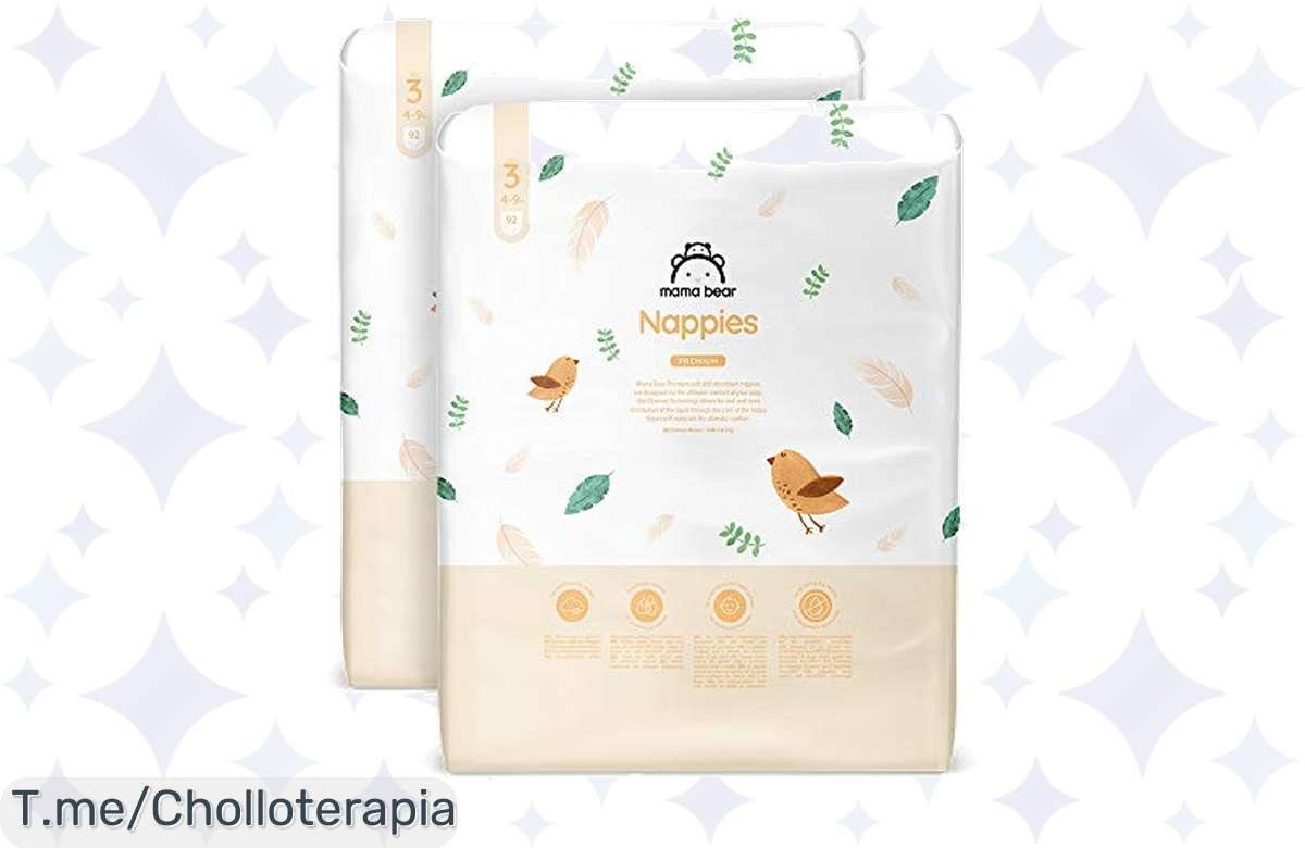 ¡Mega oferta en pañales premium! Calidad y comodidad para tu bebé, 184 unidades casi regaladas, ¡date prisa!