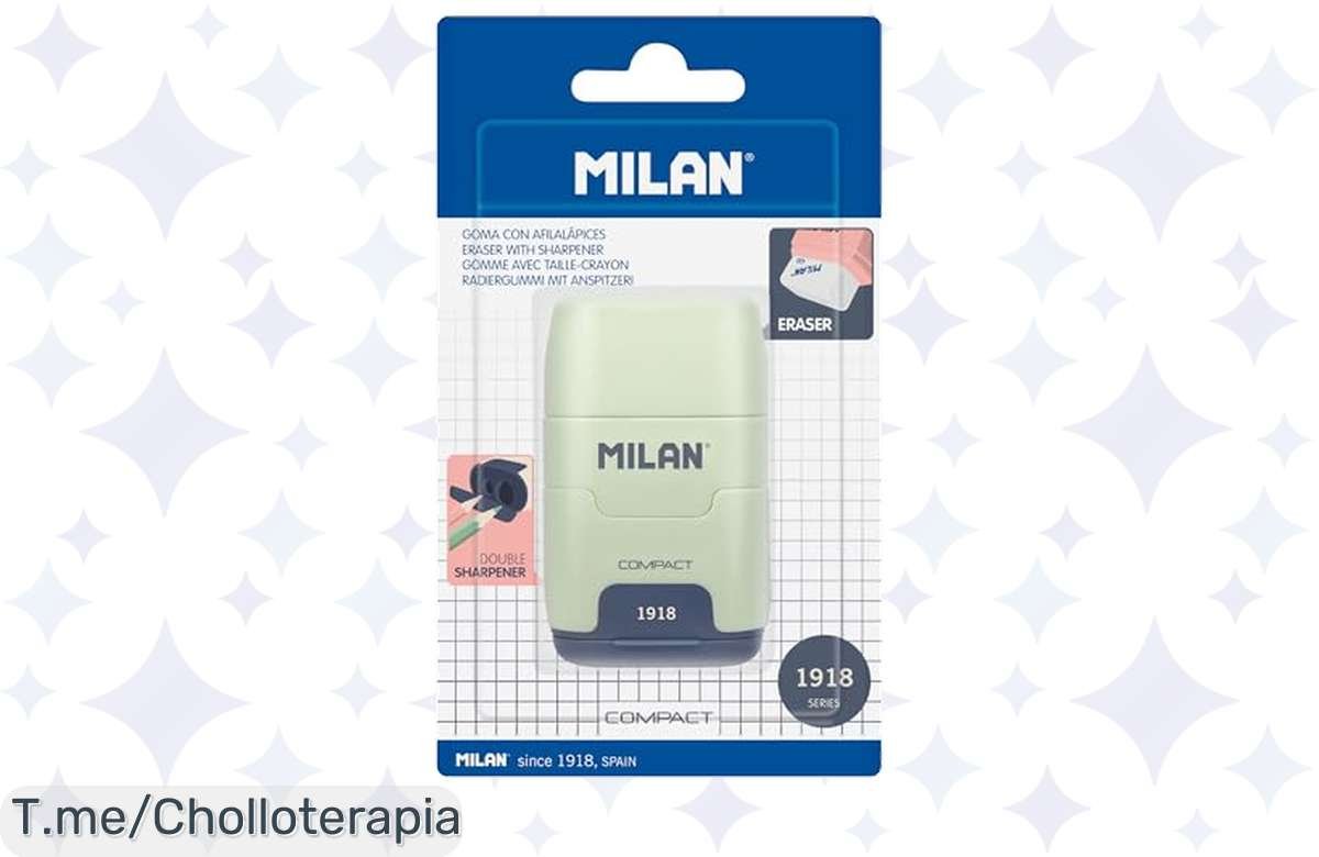 ¡No dejes pasar esta oferta: MILAN® Blister afilaborra COMPACT, todo en uno!