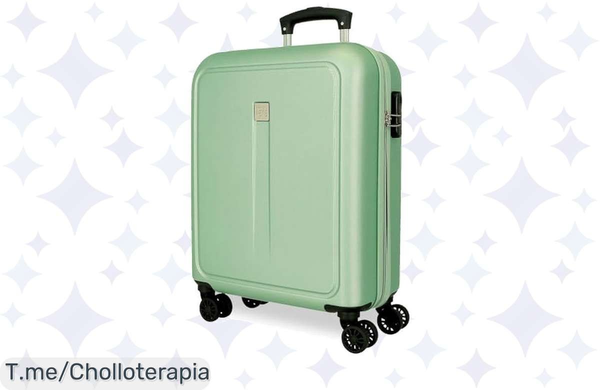 ¡No te lo pierdas: Maleta de Cabina Verde, ligera y segura como nunca!