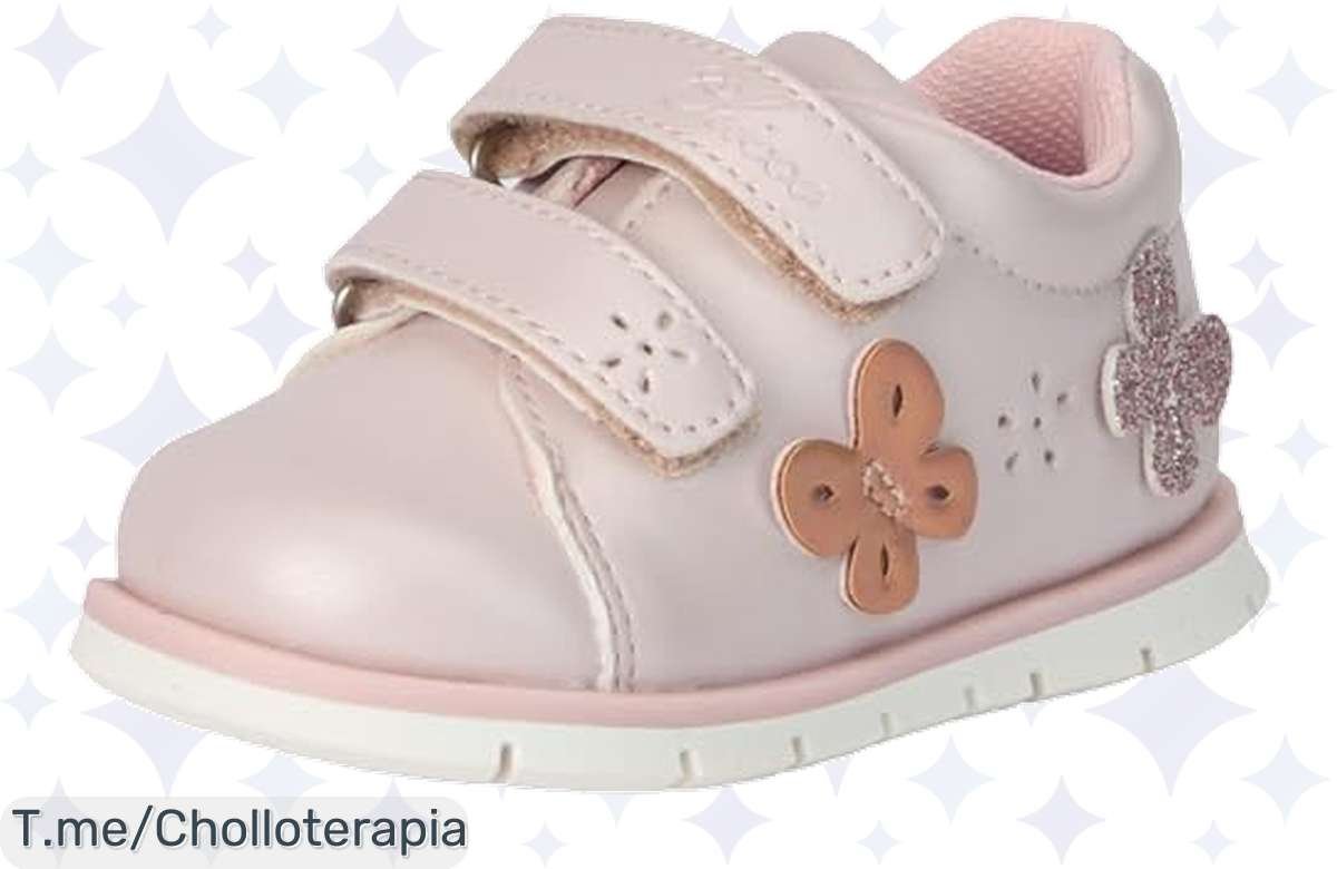 ¡No te lo pierdas! Sneakers Chicco con doble velcro a precio inigualable para tus pequeñas