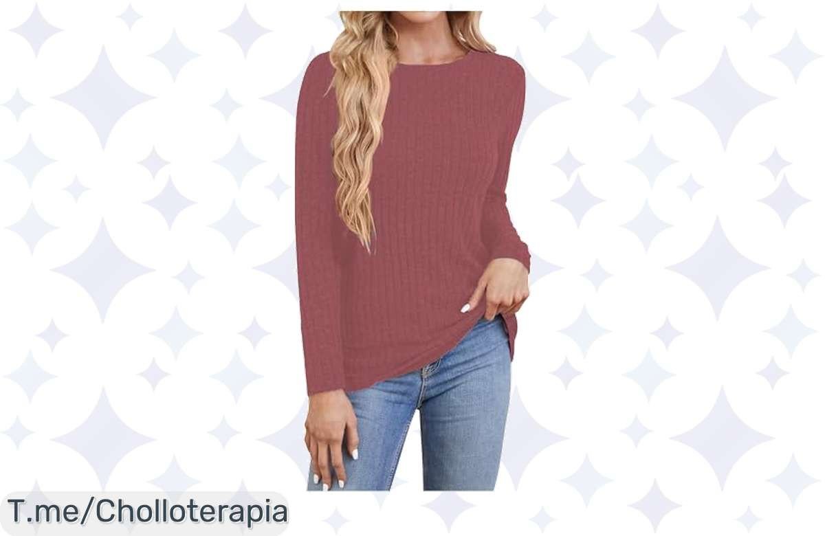 ¡No te pierdas este ofertón! Jerséis femeninos elegantes y cómodos a precio de risa, solo por tiempo limitado.