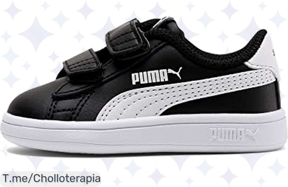 ¡Oferta Flash: Zapatillas PUMA Smash V2 baratísimas, ideales para tus peques!