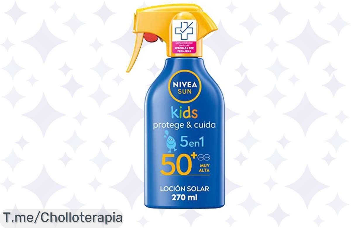¡Oferta Top: NIVEA SUN Kids FP50+ para un verano sin preocupaciones!