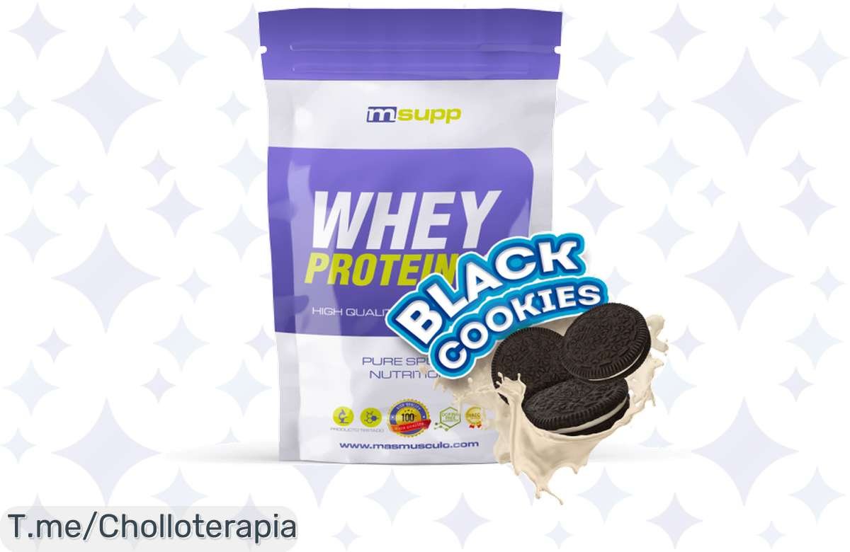 ¡Oferta brutal! Whey Protein80 de 1Kg a precio de locura, ¡no te lo pierdas!