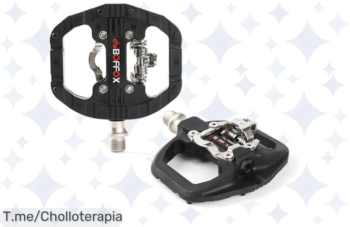 ¡Oferta de locura! Hazte con los BOFFOX Pedales Mixtos para MTB/BMX antes de que vuelen!