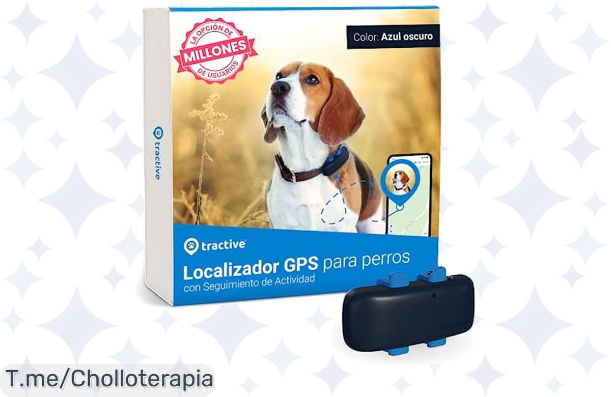 ¡Oferta loca en Tractive GPS para perros: rastreo en vivo y salud por un precio simbólico!