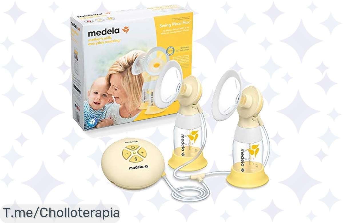 ¡Ofertón: Extractor de leche eléctrico Swing Maxi Flex, más leche en menos tiempo y al mejor precio!