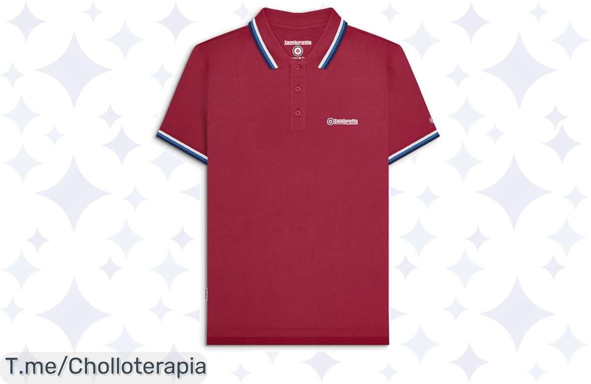 ¡Ofertón del siglo: Polo Lambretta triple tipped tirado de precio!
