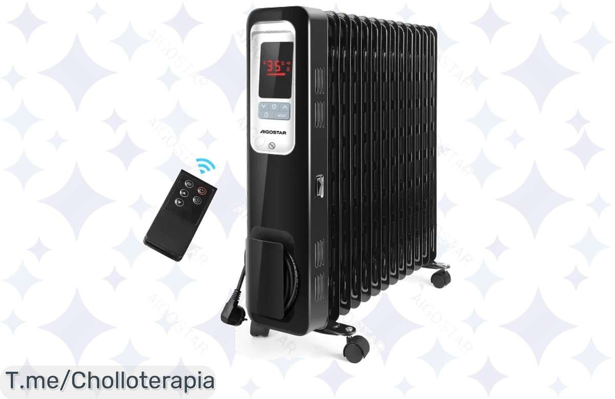 ¡Olvídate del frío! Consigue tu radiador Aigostar Oil Monster y disfruta de un invierno ultra cómodo