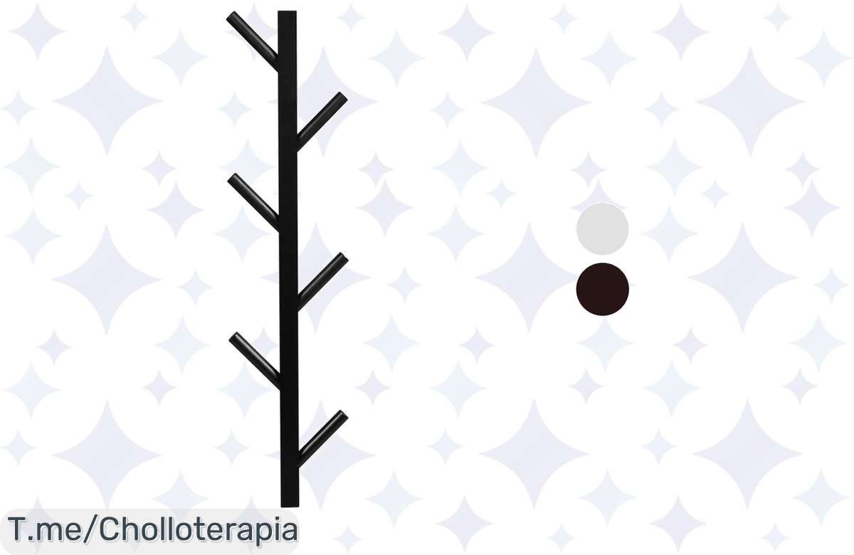 ¡Perchero de pared a precio ridículo: ordena con clase antes de que se agoten!